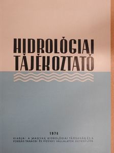 Bucsányi György - Hidrológiai Tájékoztató 1976. [antikvár]