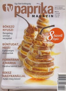 ZSIGMOND GÁBOR - TV paprika magazin 2013. március [antikvár]