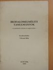 Balázs Béla - Irodalomelméleti tanulmányok (dedikált példány) [antikvár]