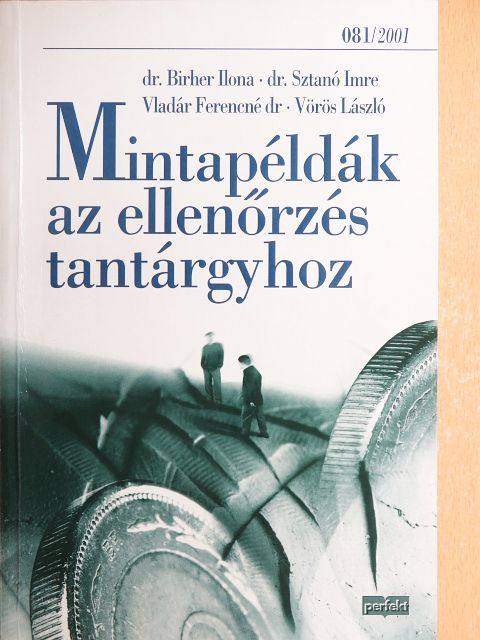 Dr. Birher Ilona - Mintapéldák az ellenőrzés tantárgyhoz [antikvár]