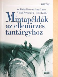 Dr. Birher Ilona - Mintapéldák az ellenőrzés tantárgyhoz [antikvár]