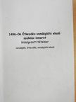 Zugorné Rácz Éva - 1496-06 Étkezdés-vendéglátó eladó szakmai ismeret kidolgozott tételsor [antikvár]