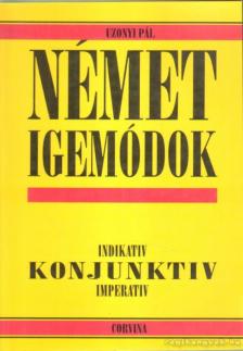 Uzonyi Pál - Német igemódok [antikvár]