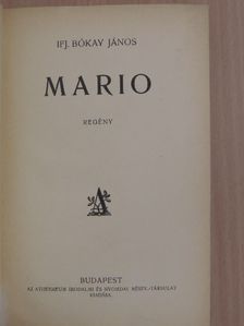 Ifj. Bókay János - Mario [antikvár]