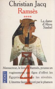 Christian JACQ - La dame d'Abou Simbel [antikvár]