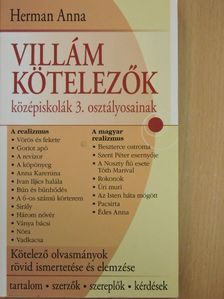 Villám kötelezők középiskolák 3. osztályosainak [antikvár]