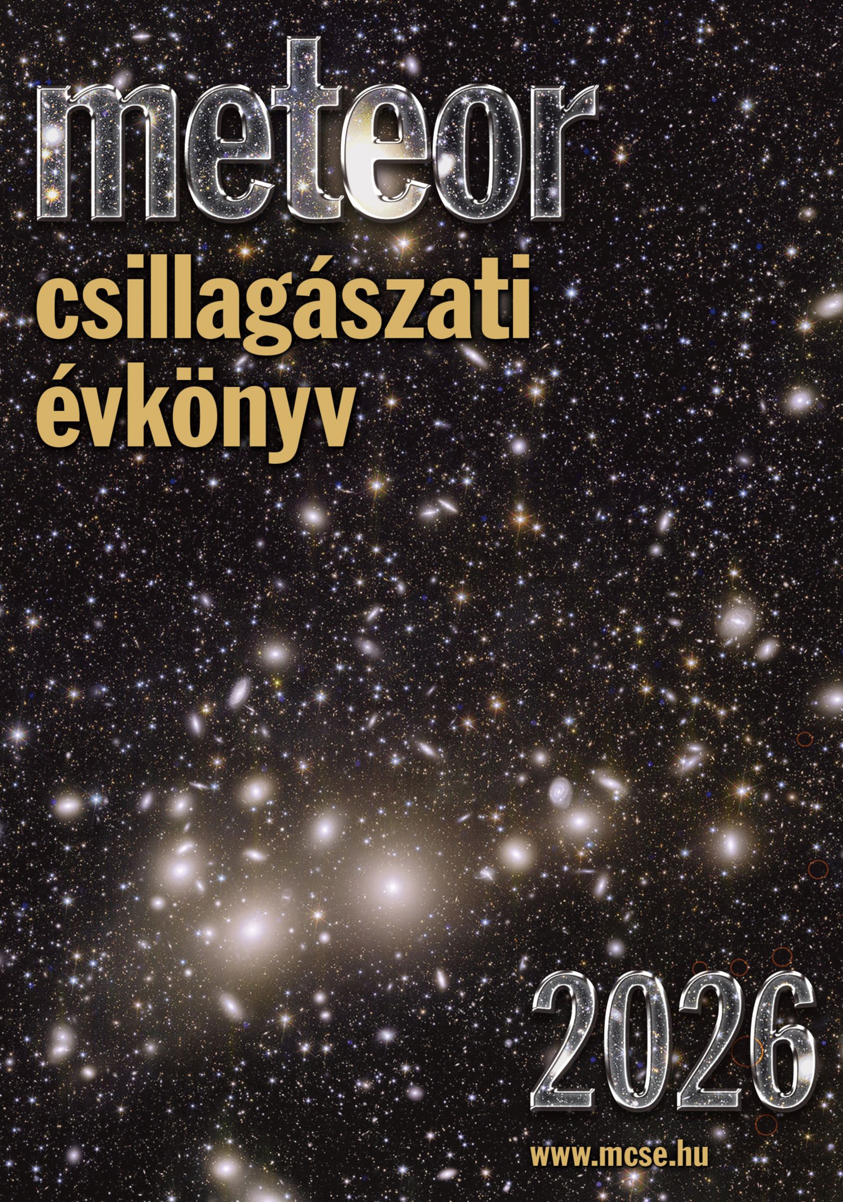 Meteor csillagászati évkönyv 2026