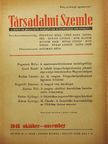 Ádám György - Társadalmi Szemle 1948. október-november [antikvár]