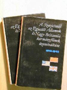 A Szovjetunió, az Egyesült Államok és Nagy-Britannia kormányfőinek üzenetváltása I-II. [antikvár]