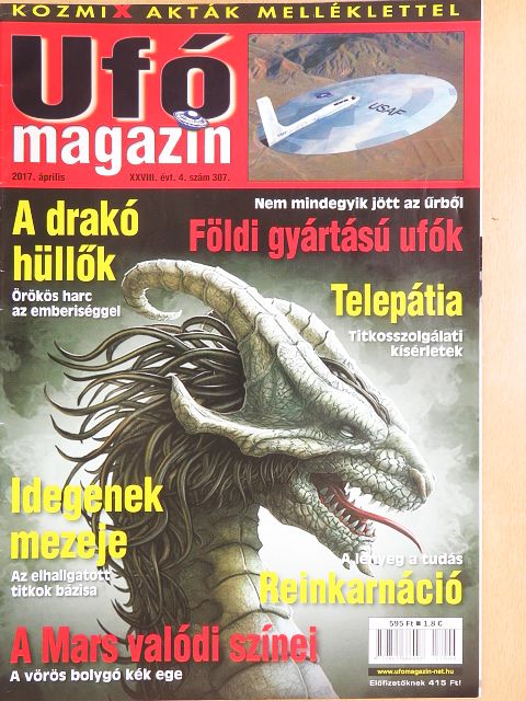 Arany László - Ufómagazin 2017. április [antikvár]