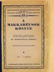 A Makkabéusok könyve [antikvár]
