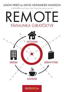 Jason Fried - David Heinemeier Hansson - Remote - Távmunka újratöltve