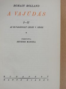 Romain Rolland - A vajúdás I-II. [antikvár]