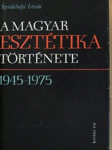 Szerdahelyi István - A magyar esztétika története [antikvár]