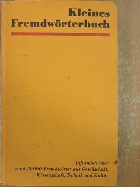 Günter Gurst - Kleines Fremdwörterbuch [antikvár]