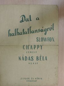 Chappy - Dal a halhatatlanságról [antikvár]