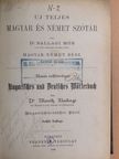 Dr. Ballagi Mór - Uj teljes magyar és német szótár [antikvár]