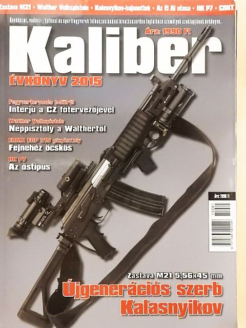 Kaliber évkönyv 2015. [antikvár]