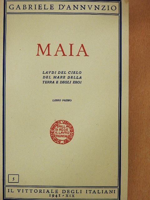 Gabriele D'Annunzio - Maia [antikvár]