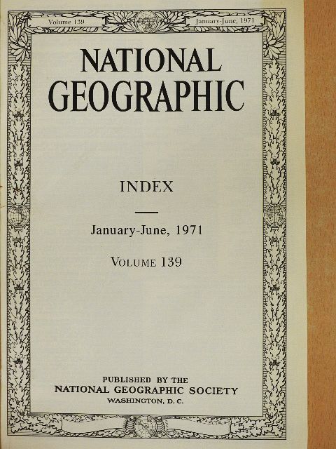 John Scofield - National Geographic January-December 1971. I-II. [antikvár]