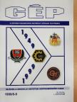 Cselényi József - Gép 1999. augusztus-szeptember [antikvár]