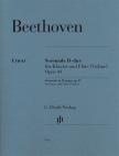 BEETHOVEN - SERENADE D-DUR FÜR KLAVIER UND FLÖTE (VIOLINE9 OP.41 (E.VOSS)