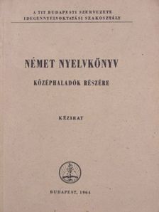 Német nyelvkönyv [antikvár]