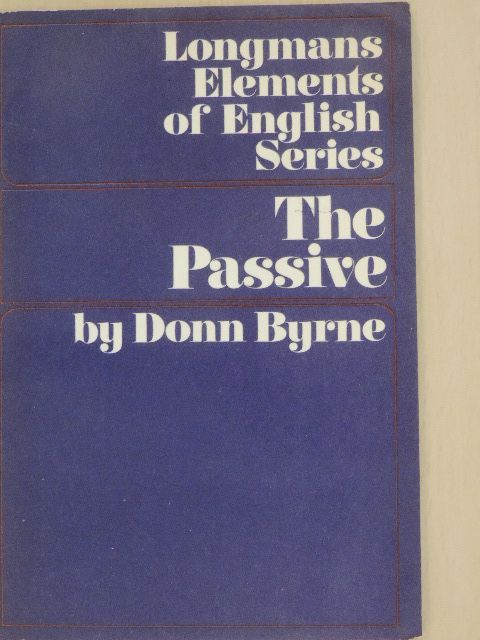Donn Byrne - The Passive [antikvár]