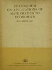 A. Ghosal - Colloquium on applications of matematics to economy [antikvár]