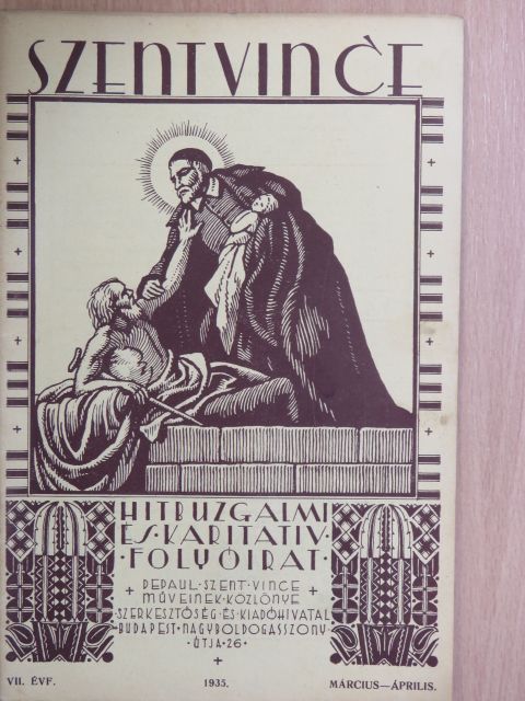 Dáloky János - Szent Vince 1935. március-április [antikvár]