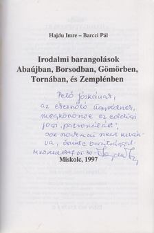 Hajdu Imre, Barczi Pál - Irodalmi barangolások (dedikált) [antikvár]