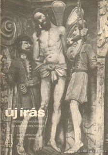 JUHÁSZ FERENC - Új Írás 1981. április - XXI. évfolyam - 4. szám [antikvár]