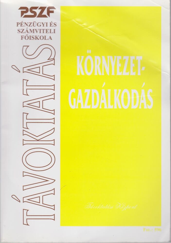 Hazayné Dr. Ladányi Éva - Környezetgazdálkodás [antikvár]