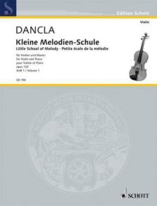 DANCLA - KLEINE MELODIEN-SCHULE FÜR VIOLINE UND KLAVIER OP.123 HEFT 1 (SEHR LEICHT)