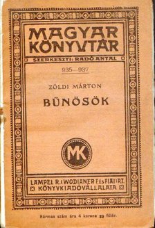 Zöldi Márton - Bűnösök [antikvár]