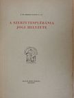 P. Dr. Németh Lúciusz - A szerzetesplébánia jogi helyzete [antikvár]
