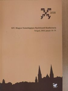 Alberti Gábor - XIV. Magyar Számítógépes Nyelvészeti Konferencia [antikvár]