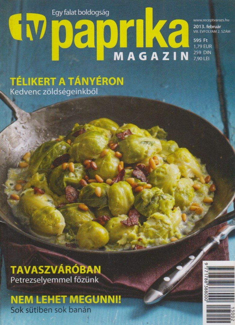 ZSIGMOND GÁBOR - TV paprika magazin 2013. február [antikvár]