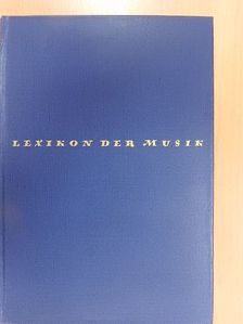 Friedrich Herzfeld - Lexikon der Musik [antikvár]