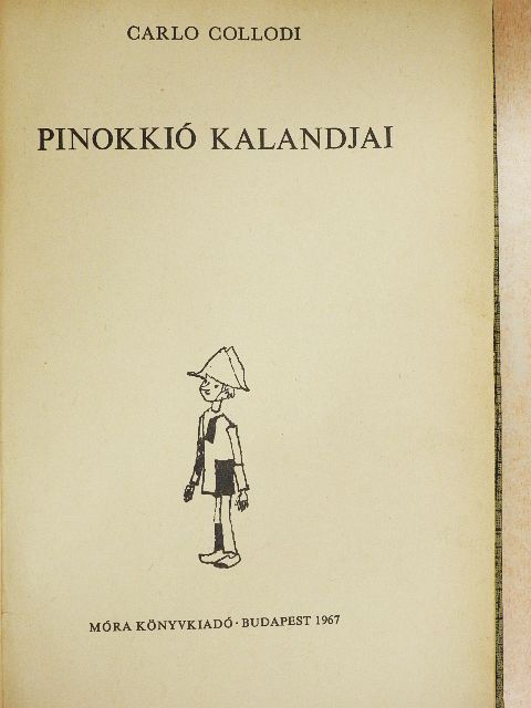Carlo Collodi - Pinokkió kalandjai [antikvár]