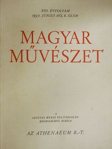 Biró József - Magyar Művészet 1937. június [antikvár]