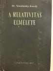 Dr. Novobátzky Károly - A relativitás elmélete [antikvár]