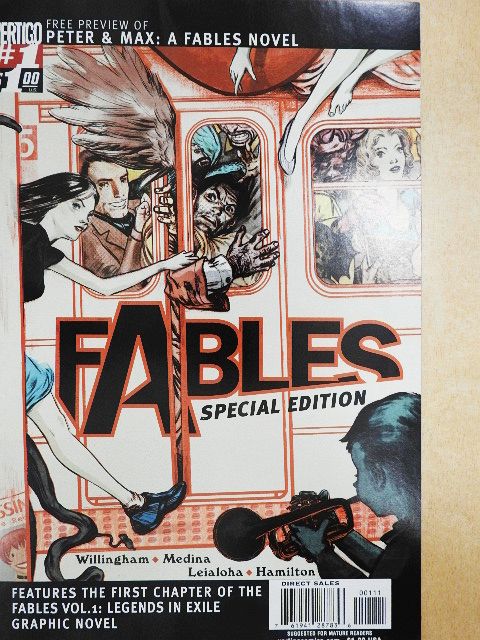 Bill Willingham - Fables (olvasatlan, nyomdatiszta állapotú) [antikvár]