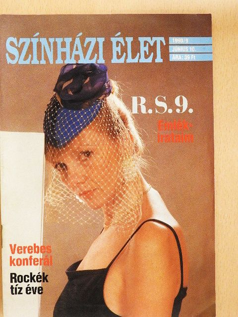 Gábor Judit - Színházi Élet 1990/9. [antikvár]