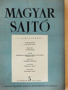 Antal Gábor - Magyar Sajtó 1956. május [antikvár]