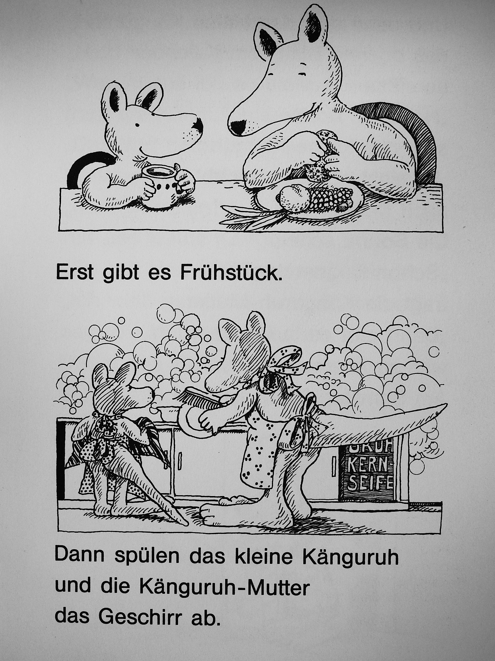 Paul Maar - Das kleine Känguruh und der Angsthase [antikvár]