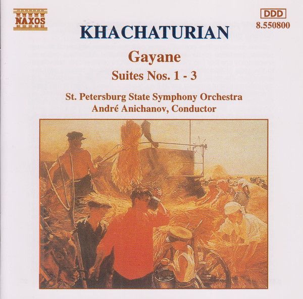 KHACHATURIAN - GAYANE SUITES NOS. 1-3 CD