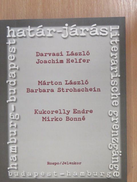 Barbara Strohschein - Határ-járás [antikvár]