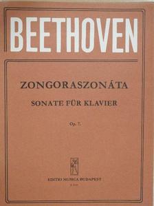 Beethoven - Zongoraszonáta Op. 7. [antikvár]