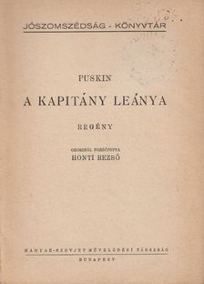 Puskin - A kapitány leánya [antikvár]